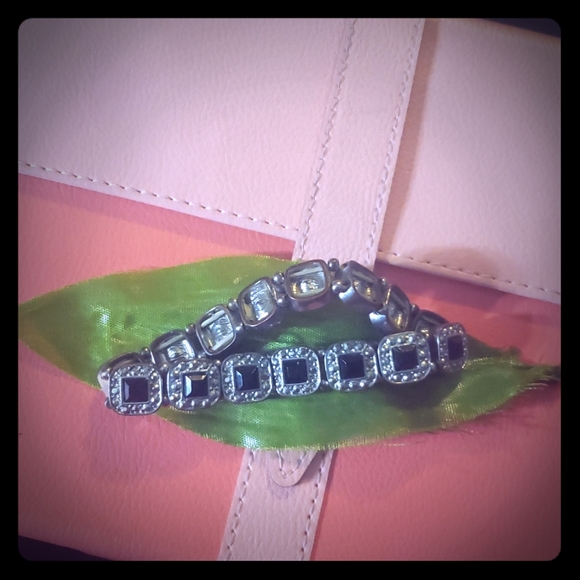 Black diamond stretch bracelet
